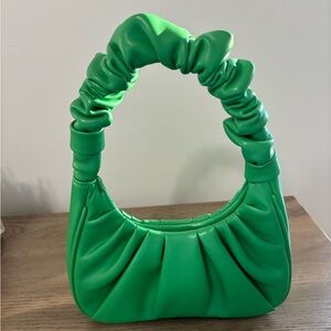 JW Pei, green bag.
